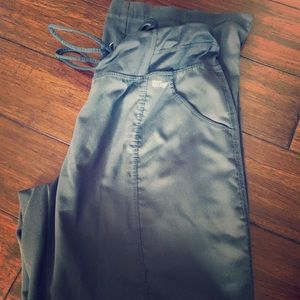 Grey’s Anatomy Active scrub pants. Medium. Steel